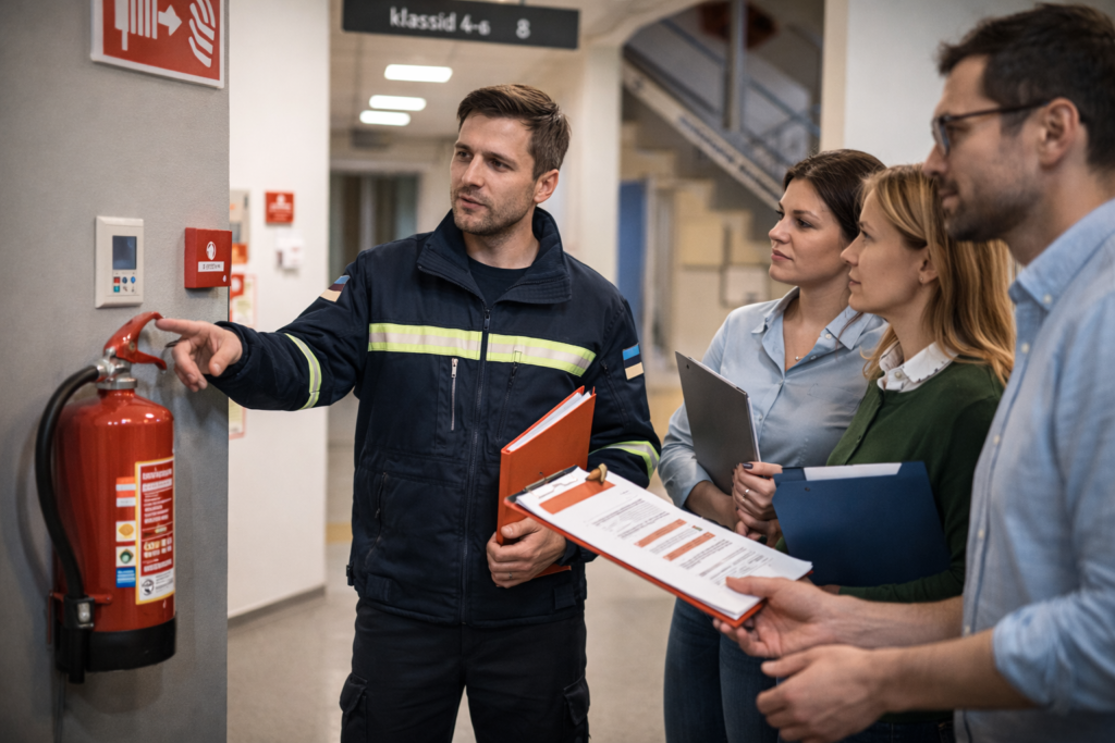 tuleohutuse koolitus ametiruumis